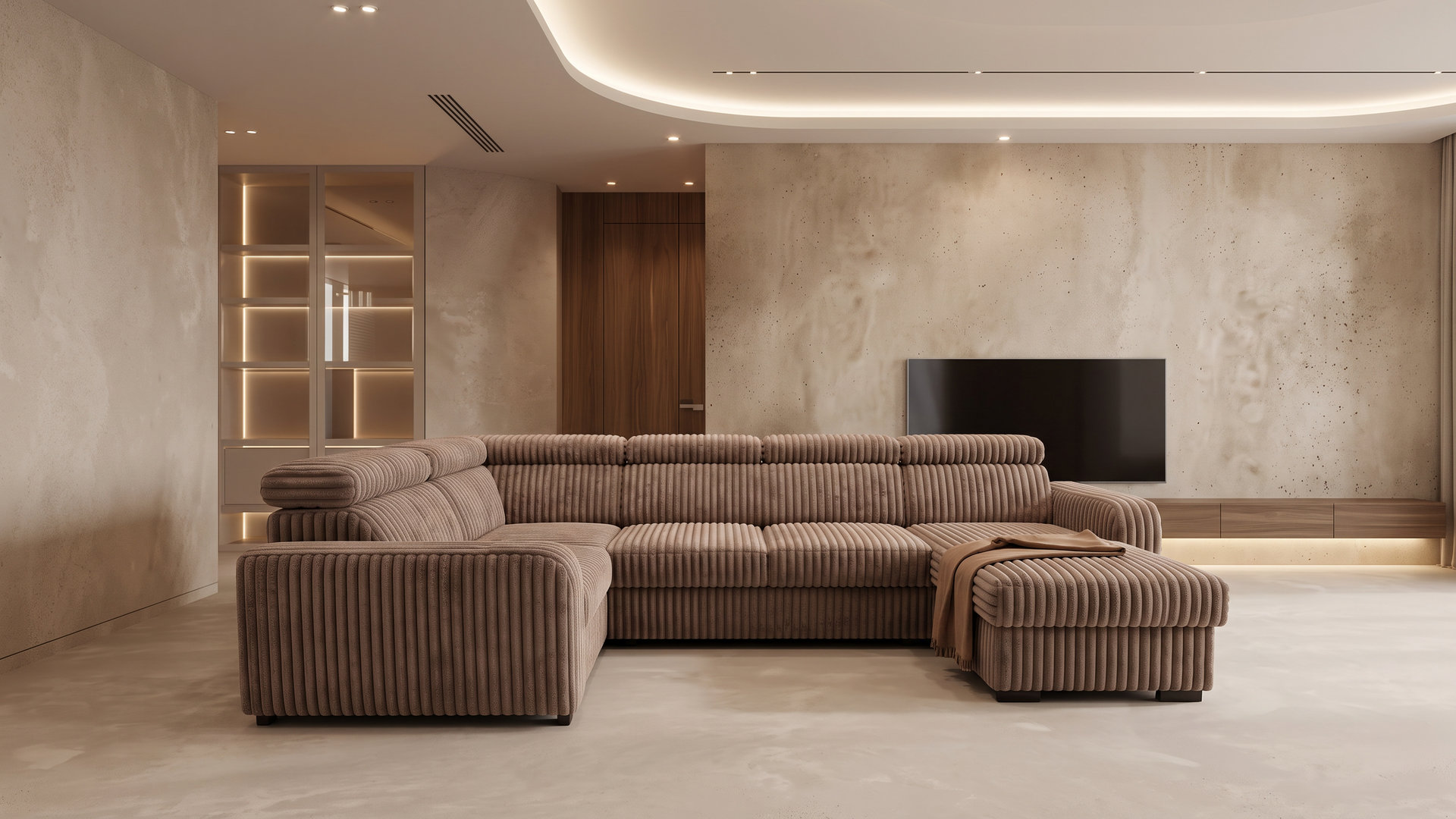 Narożnik Imperio Panoramic Tilia 37 Brąz